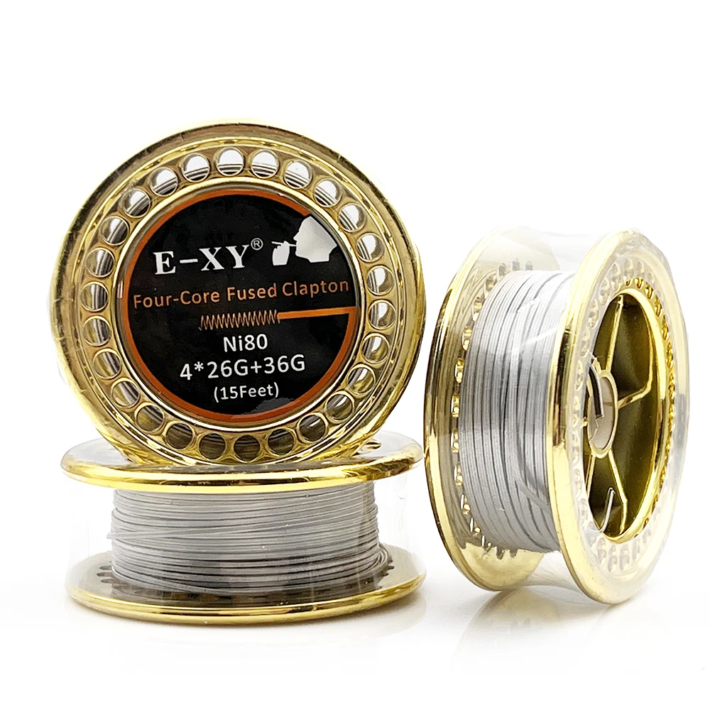 Clapton Wire Pre Built - Cable Ni80 26G 36GA 15 pies