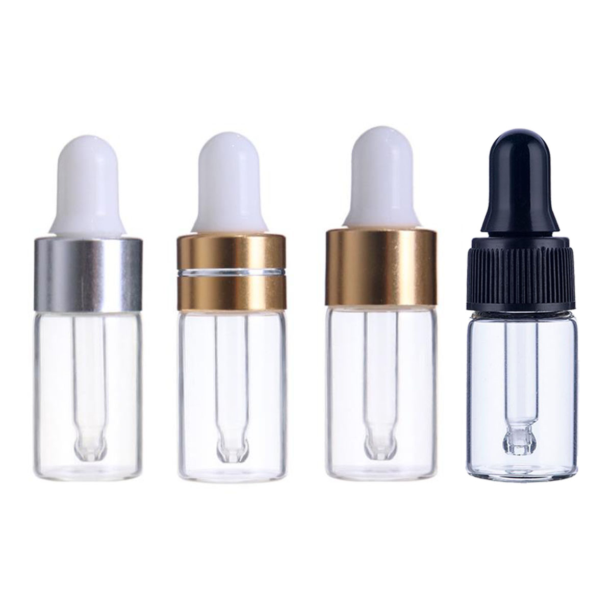 Juice Bottle Dropper - 30x50x100x1/2/3/5 ML botellas cuentagotas de aromaterapia