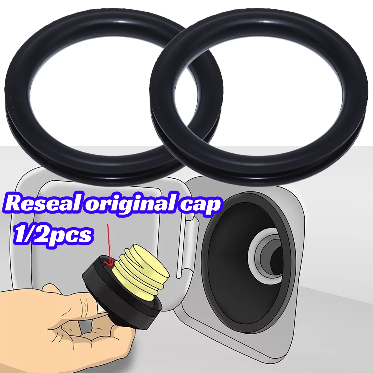 1/2 Uds sello de tapa de tanqu - Tank O-Ring Seal reseña y precio