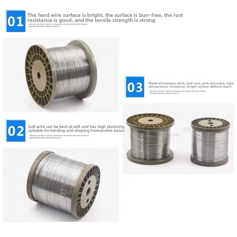 100 m/lote 0,1mm 0,2mm 0,3mm 0 - Stainless Wire Ss316 reseña y precio