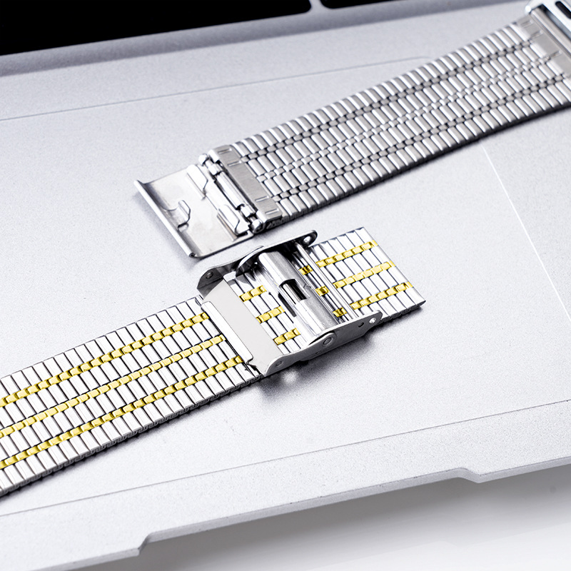 Correa de reloj de malla de es - Mesh Coil Strip reseña y precio